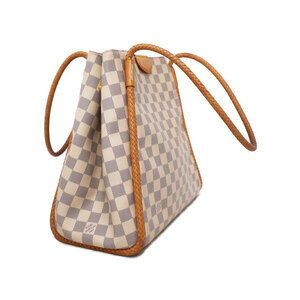Louis Vuitton White Propriano Damier Azur Bag Shoulder
